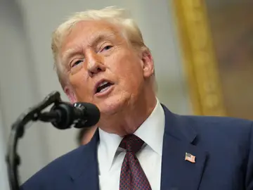El presidente de Estados Unidos, Donald Trump El presidente de Estados Unidos, Donald Trump