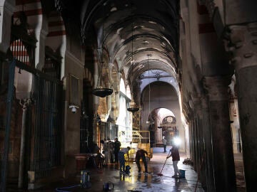 Interior de la Mezquita de Córdoba