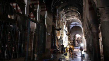 Interior de la Mezquita de Córdoba