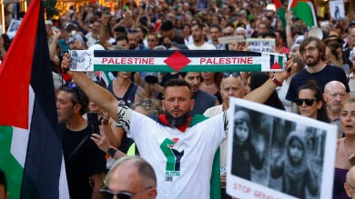 Manifestaciones en favor de Palestina acaban con más de 300 detenidos