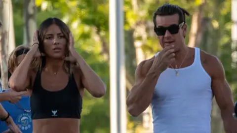 Melyssa Pinto y Mario Casas Melyssa Pinto y Mario Casas