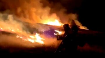 Imagen de incendio en España