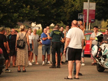 Vecinos evacuados en León