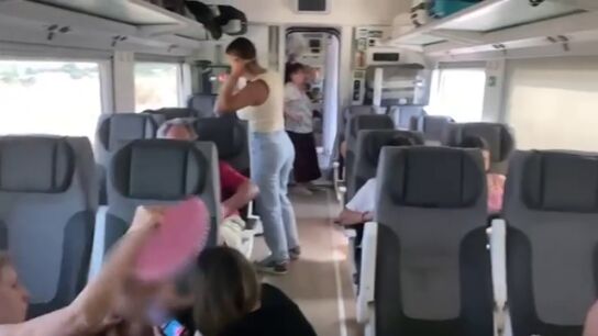 Un tren Madrid-C&aacute;diz, detenido en C&oacute;rdoba