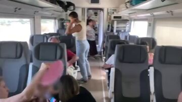 Un tren Madrid-Cádiz, detenido en Córdoba