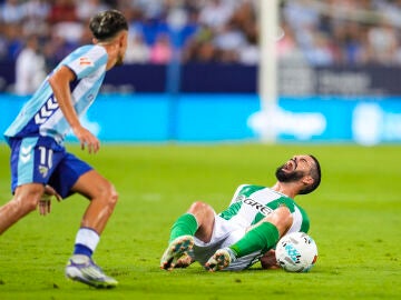 Isco en el momento de su lesión