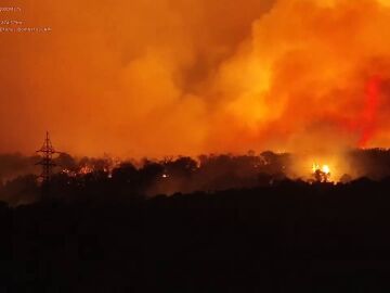 Incendio en Tres Cantos
