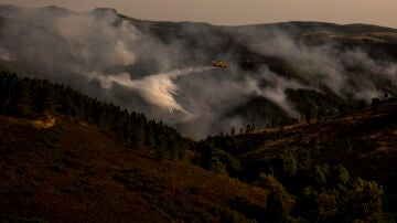 Incendio en Maceda, Ourense