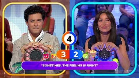 Una canción de 1997 deja en blanco a Alfred García y Cecilia Gómez en La Pista Una canción de 1997 deja en blanco a Alfred García y Cecilia Gómez en La Pista