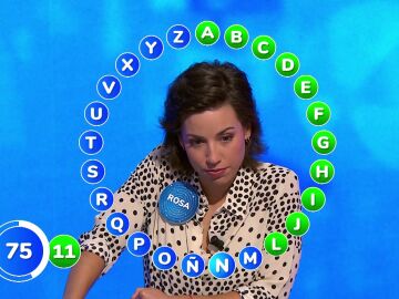 Rosa brilla con once aciertos seguidos en El Rosco y obliga a Manu a dar lo mejor de sí 