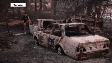 Incendio Turquía