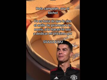 Los mejores memes del anillo de compromiso de Cristiano Ronaldo a Georgina