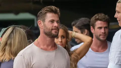 Chris y Liam Hemsworth en Byron Bay Chris y Liam Hemsworth en Byron Bay