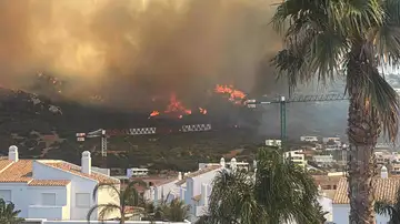 Incendio Tarifa (Cádiz) Incendio Tarifa (Cádiz)