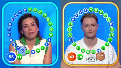 Manu y Rosa vuelven a protagonizar un Rosco de máxima igualdad Manu y Rosa vuelven a protagonizar un Rosco de máxima igualdad