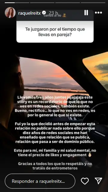Raquel Reitx resolviendo dudas por historias Raquel Reitx resolviendo dudas por historias