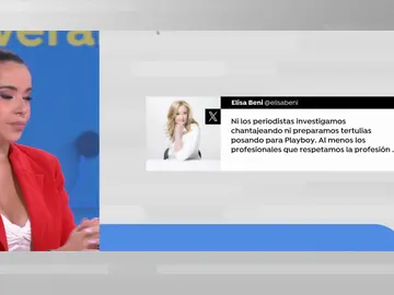 Sarah Santaolalla responde a Elisa Beni: “quieren hacer de mí el copito de nieve del medio, pero yo no me voy a prestar” Sarah Santaolalla responde a Elisa Beni: “quieren hacer de mí el copito de nieve del medio, pero yo no me voy a prestar”
