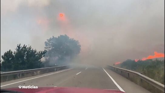 Qu&eacute; hacer si un incendio te pilla conduciendo