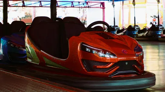 Un coche de choque Un coche de choque