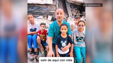 Médico en Gaza