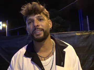 Álvaro García, tras ofrecer un concierto en Leganés Álvaro García, tras ofrecer un concierto en Leganés