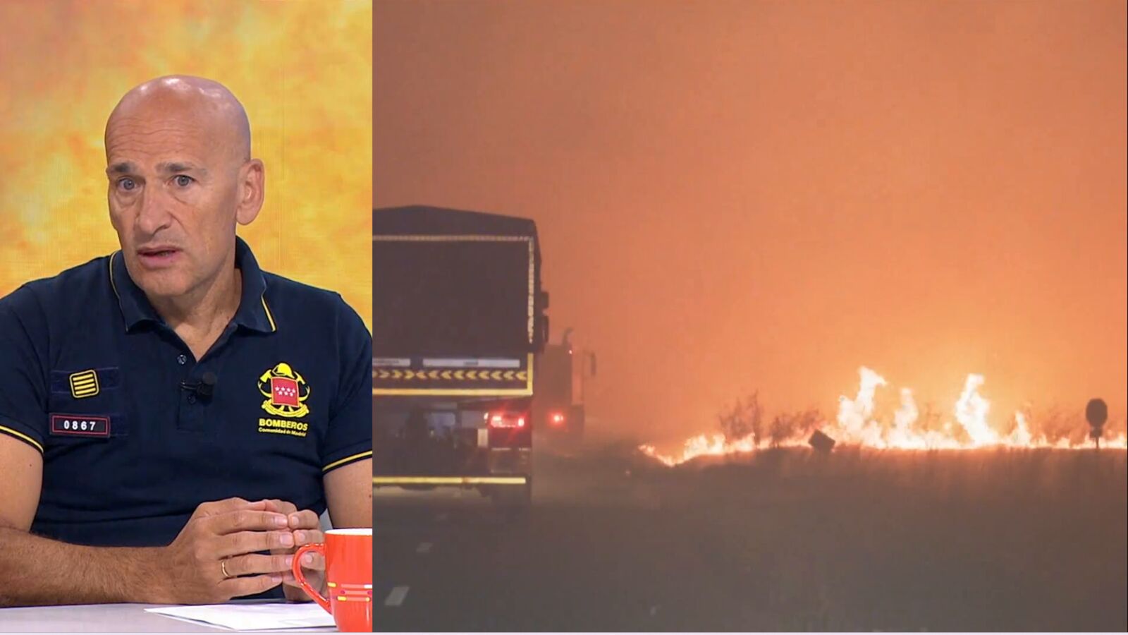 Oleada de incendios en España: hablamos con Luis Rincón, inspector de Bomberos de la Comunidad de Madrid