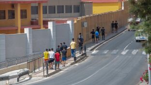 Ceuta acoge ya a 510 menores migrantes pese a tener 132 plazas disponibles.