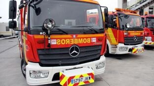 Imagen de archivo de un cami&oacute;n de Bomberos de Granada.