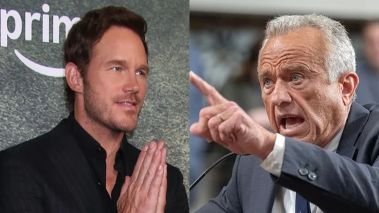 Chris Pratt y Robert F. Kennedy Jr. Chris Pratt y Robert F. Kennedy Jr.