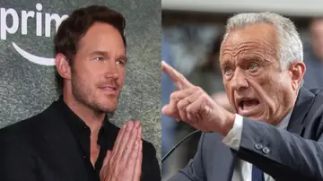 Chris Pratt y Robert F. Kennedy Jr. Chris Pratt y Robert F. Kennedy Jr.