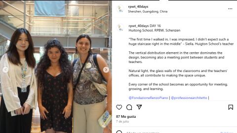 Marta Morato en Shenzhen, China