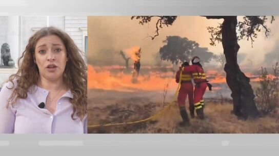 Ester Mu&ntilde;oz sobre los incendios