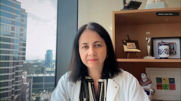 Sonia Villapol, neurocientífica y profesora en el Texas Medical Center de Houston, en Antena 3 Noticias