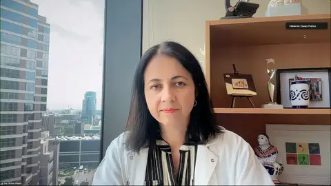 Sonia Villapol, neurocientífica y profesora en el Texas Medical Center de Houston, en Antena 3 Noticias Sonia Villapol, neurocientífica y profesora en el Texas Medical Center de Houston, en Antena 3 Noticias