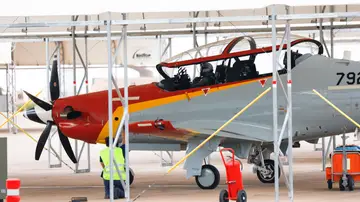 La ministra de Defensa, Margarita Robles, visita la Academia General del Aire y del Espacio (AGA), a 21 de agosto de 2025, La ministra de Defensa, Margarita Robles, visita la Academia General del Aire y del Espacio (AGA), a 21 de agosto de 2025,