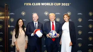 Infantino y Trump Infantino y Trump