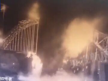 El derrumbe un puente en China ha dejado 14 muertos