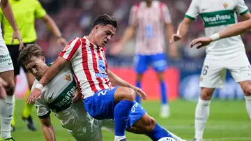 Imagen del Atlético-Elche Imagen del Atlético-Elche