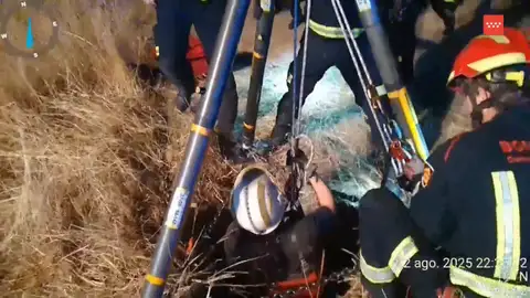 Rescatada de un pozo Rescatada de un pozo