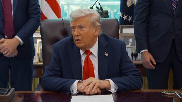 Trump defiende sus políticas aplicadas en las calles de Washington