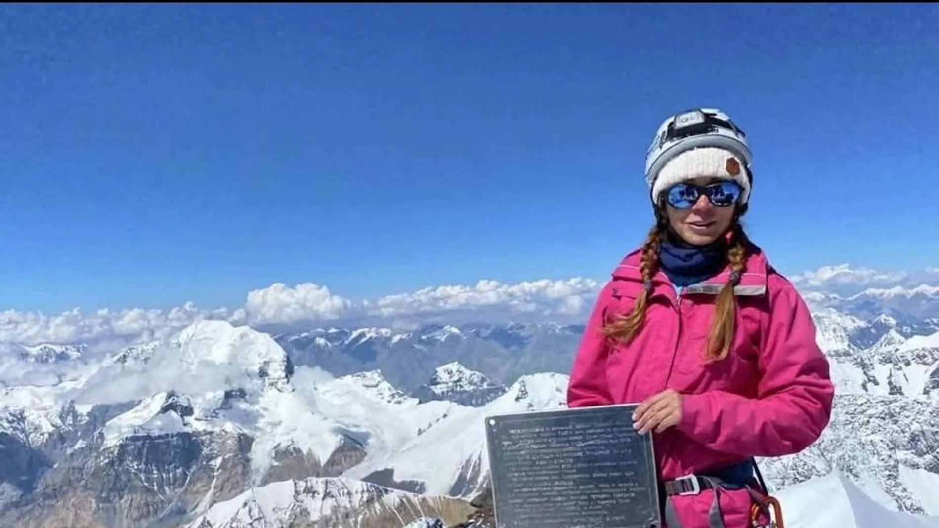 Natalia Nagovitsyna, en una expedicion Natalia Nagovitsyna, en una expedicion