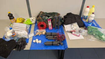 Explosivos intervenidos
