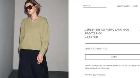 Jersey verde oliva Jersey verde oliva