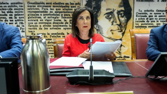 Comparecencia de Margarita Robles en el Senado Comparecencia de Margarita Robles en el Senado