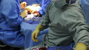 Operación en quirofano Operación en quirofano