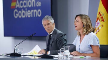El ministro del Interior, Fernando Grande-Marlaska, y la ministra para la Transición Ecológica, Sara Aagesen
