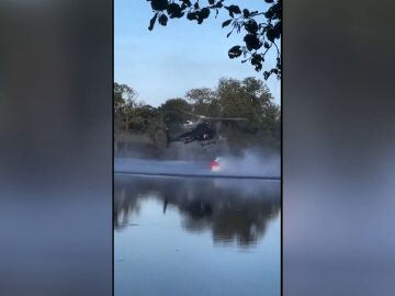 Accidente helicóptero en Francia