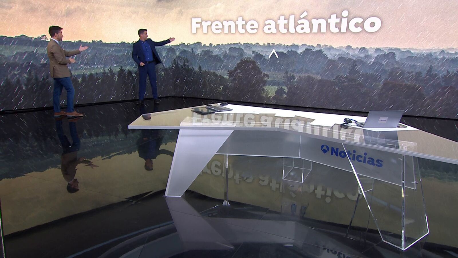 Mañana el otoño da un primer aviso, según César Gonzalo, gracias al frente atlántico que llega hoy