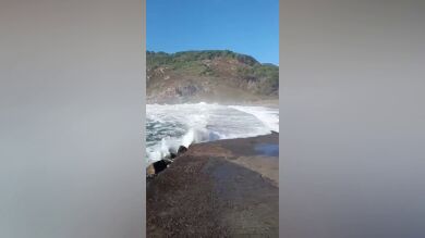 Susto en el “caribe gallego”: dos turistas han estado a punto de ser devorados por las mareas vivas en las Cíes