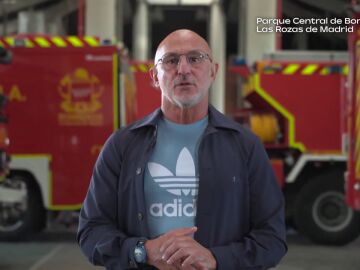 El emotivo homenaje de la selección española a los afectados por los incendios